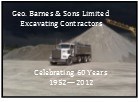 George Barnes & Sons Excavating Ltd.
