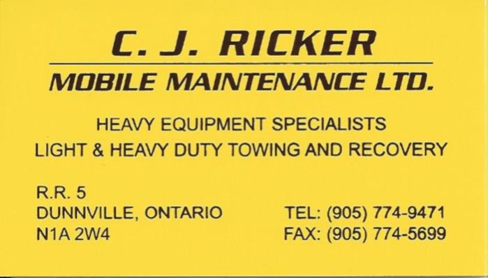 C J Ricker Mobile Maintenance