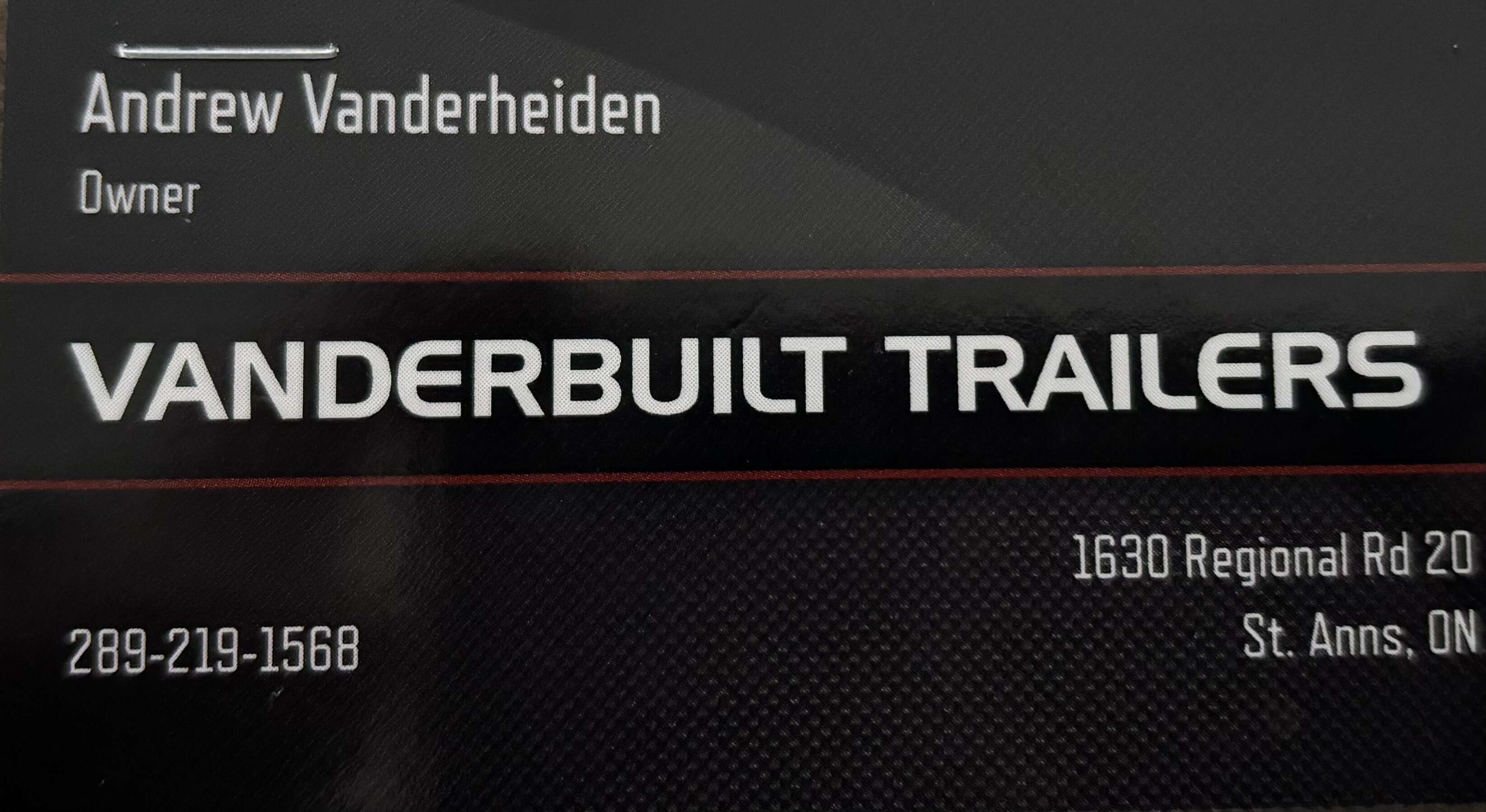 VanderBuilt Trailers